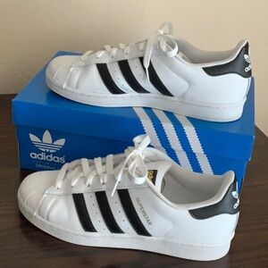 SOLD - Adidas Superstar Originals Unisex Men's Size 7.5 Women's Size 9